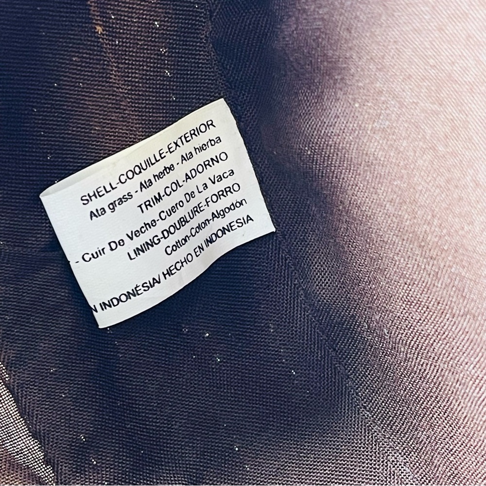 NEW Nell - Round Woven Bamboo shoulder bag - Picture 8 of 11